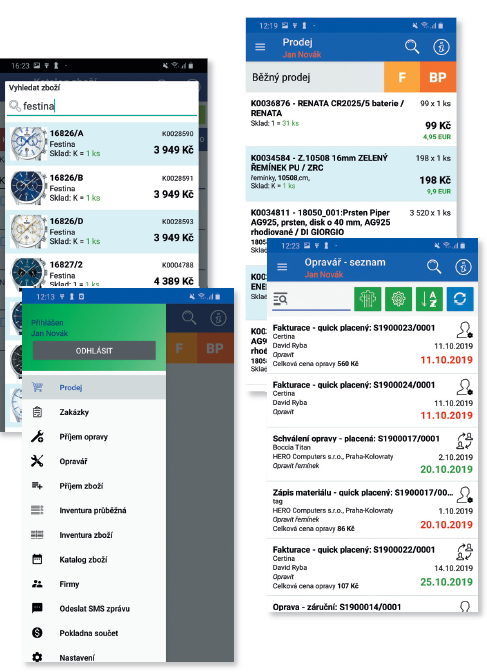 OSHERO okna android